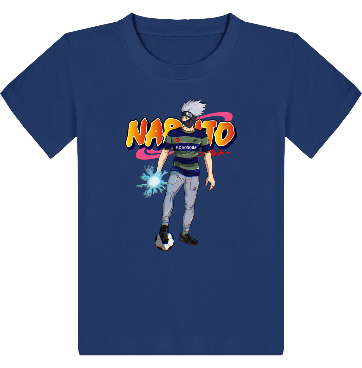 T Shirt Naruto Enfant Kakashi*