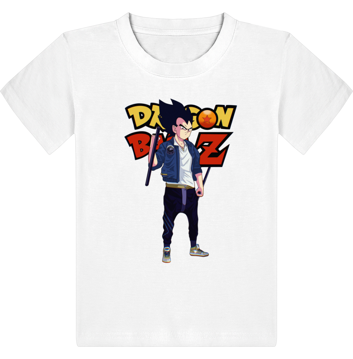 T Shirt Dragon Ball Enfant Vegeta