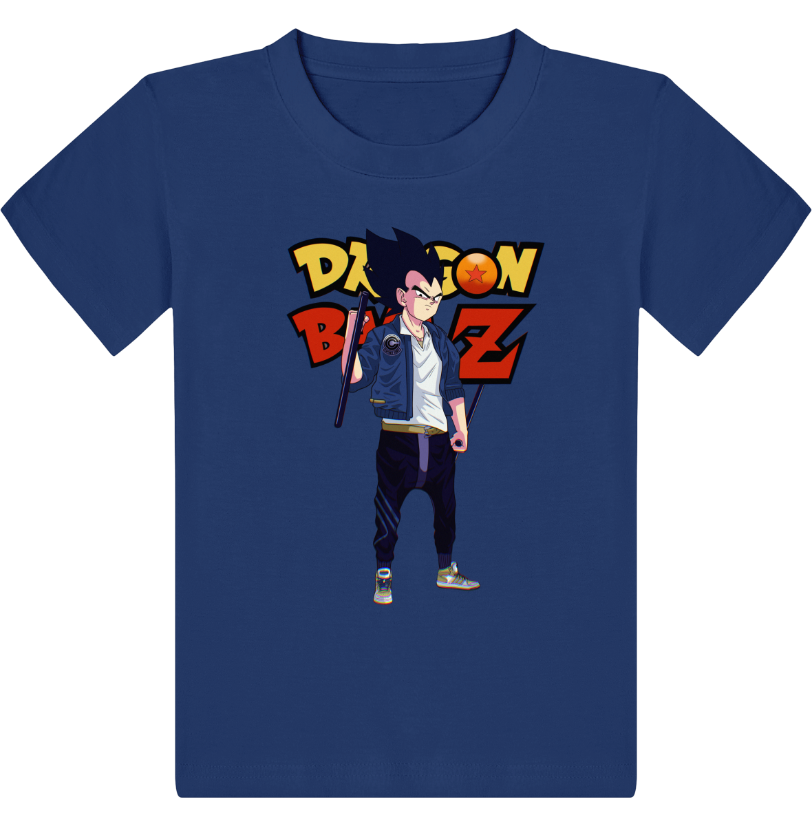 T Shirt Dragon Ball Enfant Vegeta