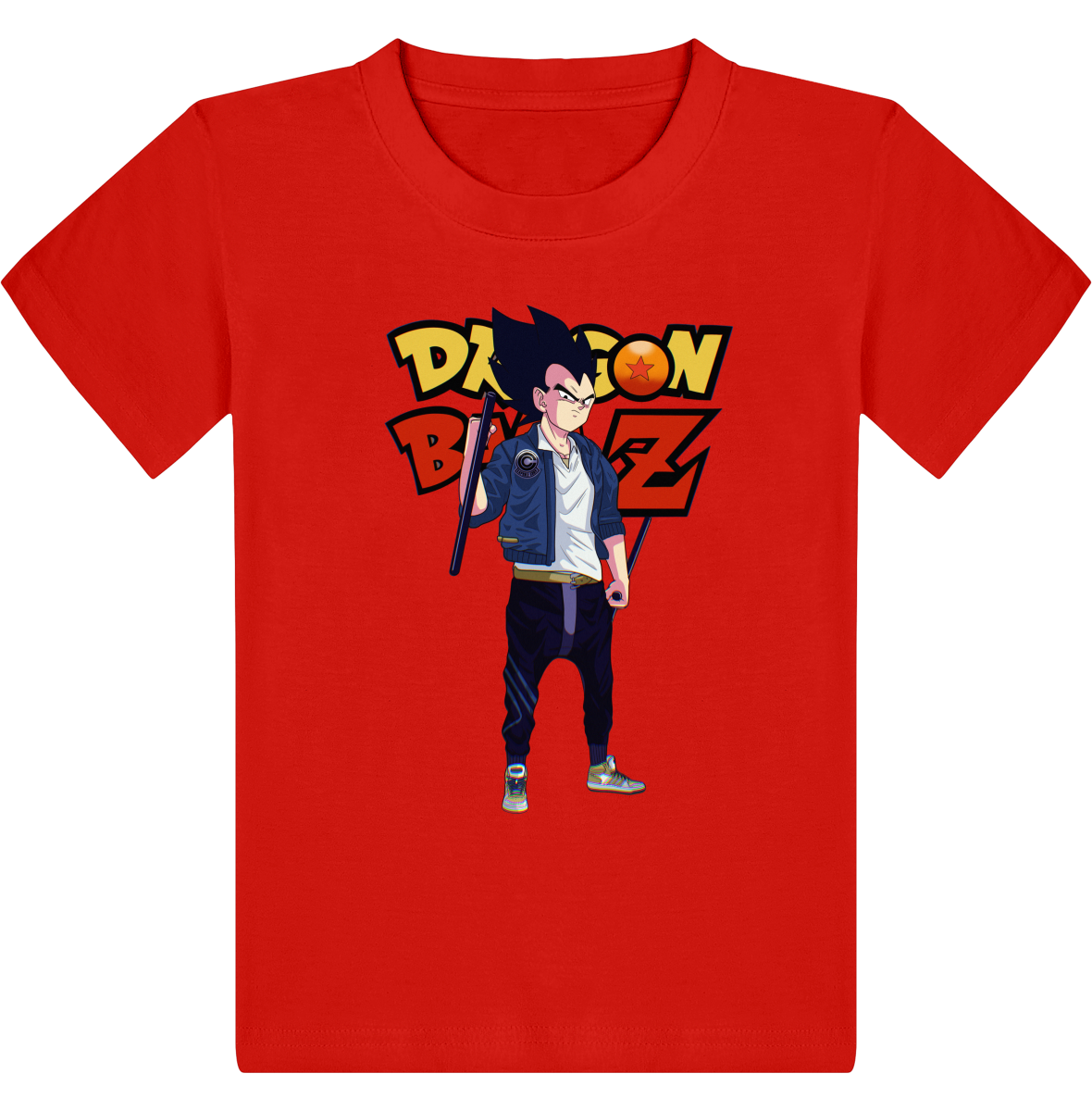 T Shirt Dragon Ball Enfant Vegeta