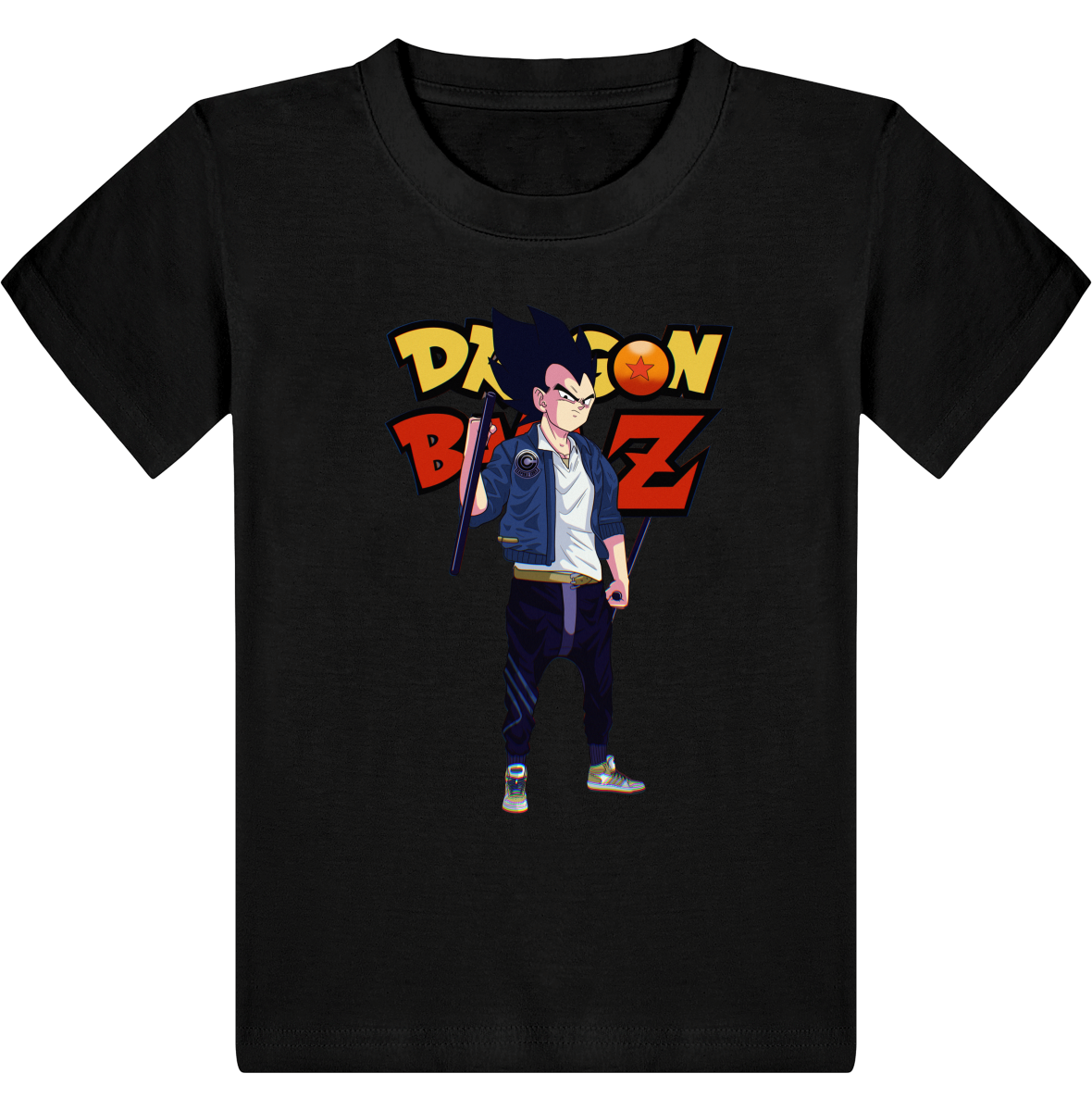 T Shirt Dragon Ball Enfant Vegeta