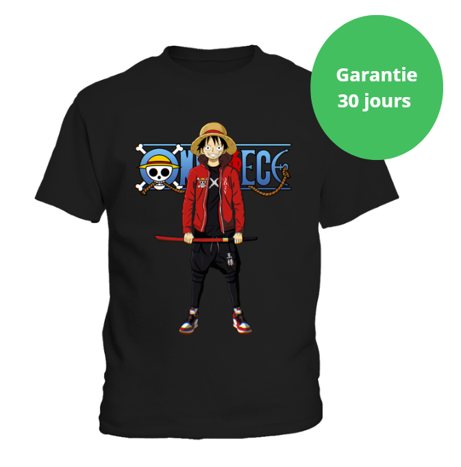 T Shirt One Piece Enfant Luffy