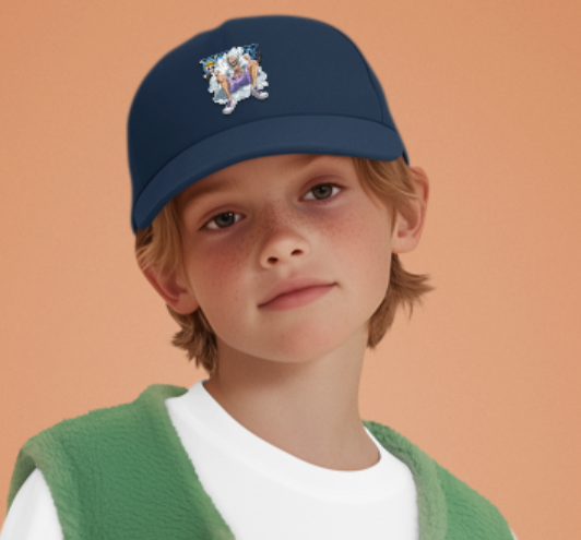 Casquette Baseball One Piece Luffy Enfant - Originale Anime Manga, Ajustable