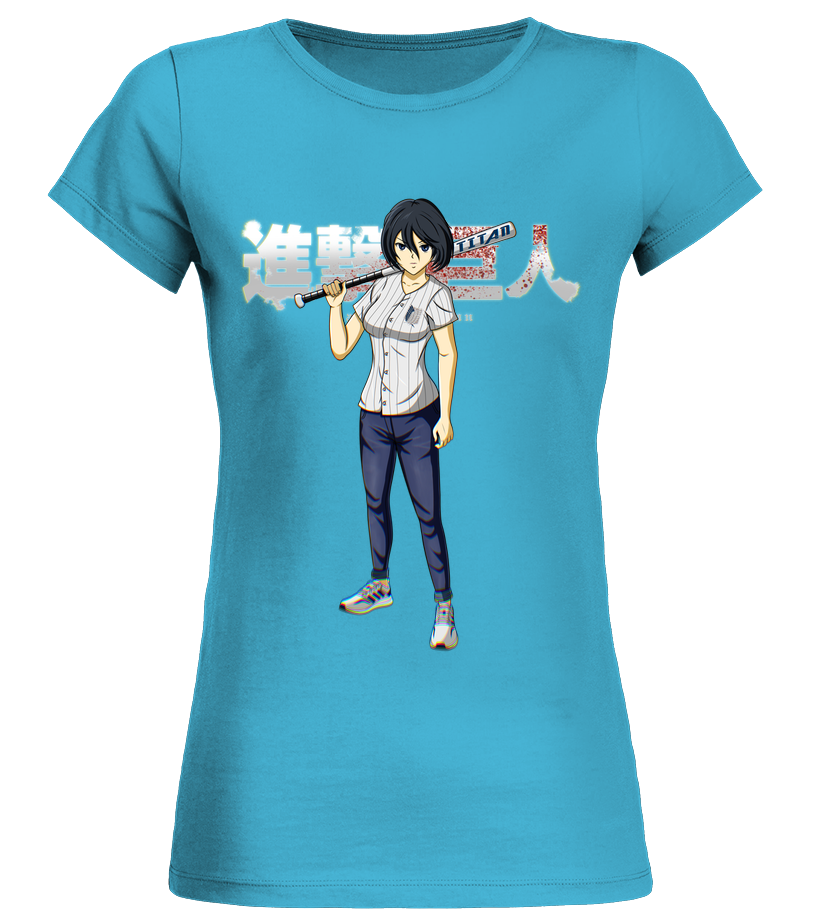 T-Shirt Attaque Des Titans Femme 