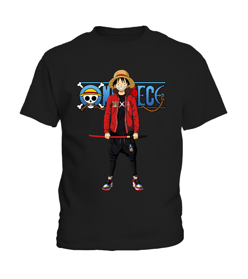 T Shirt One Piece Enfant Luffy