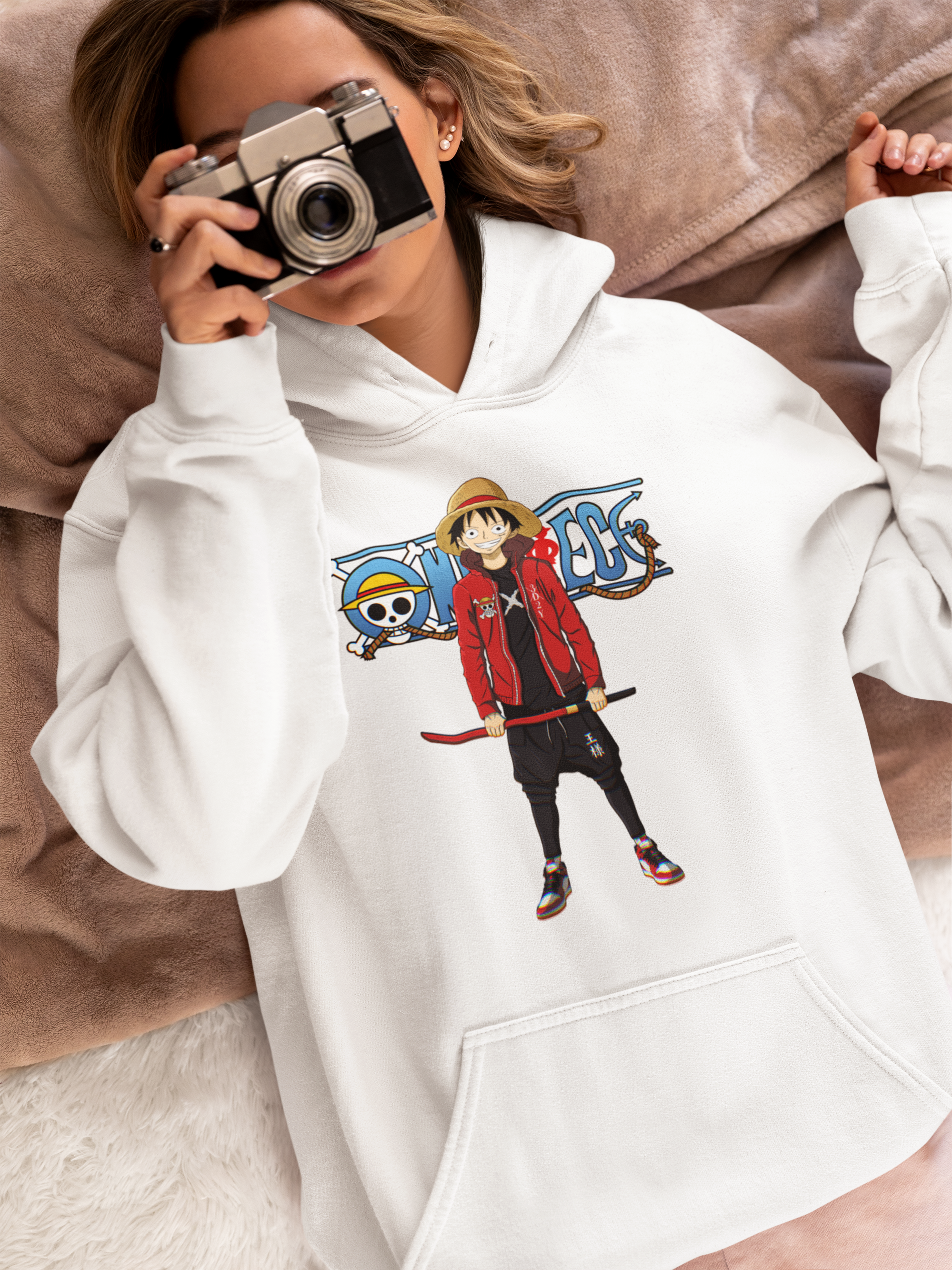 Sweat One Piece Femme Luffy