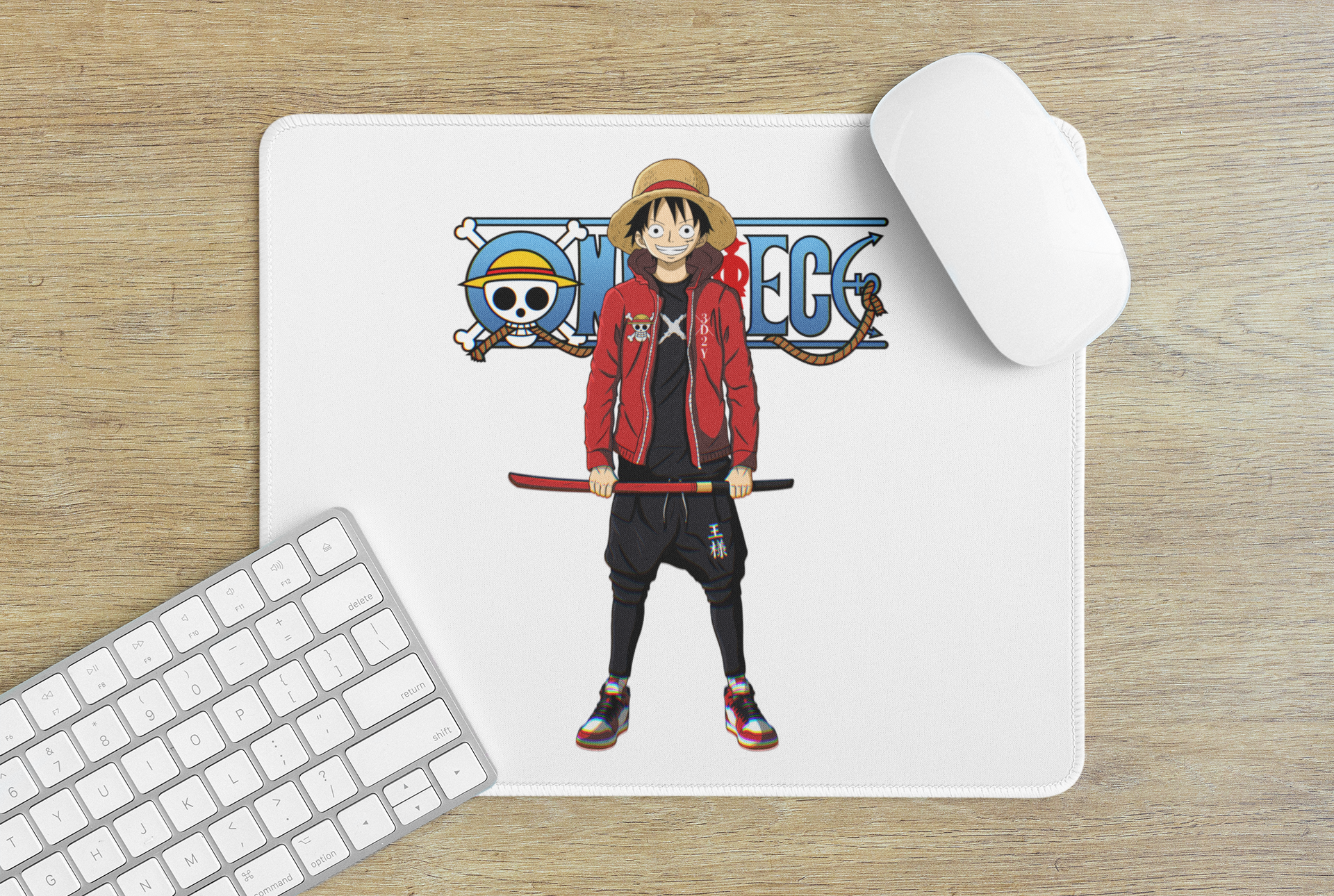 Tapis de souris one piece Luffy