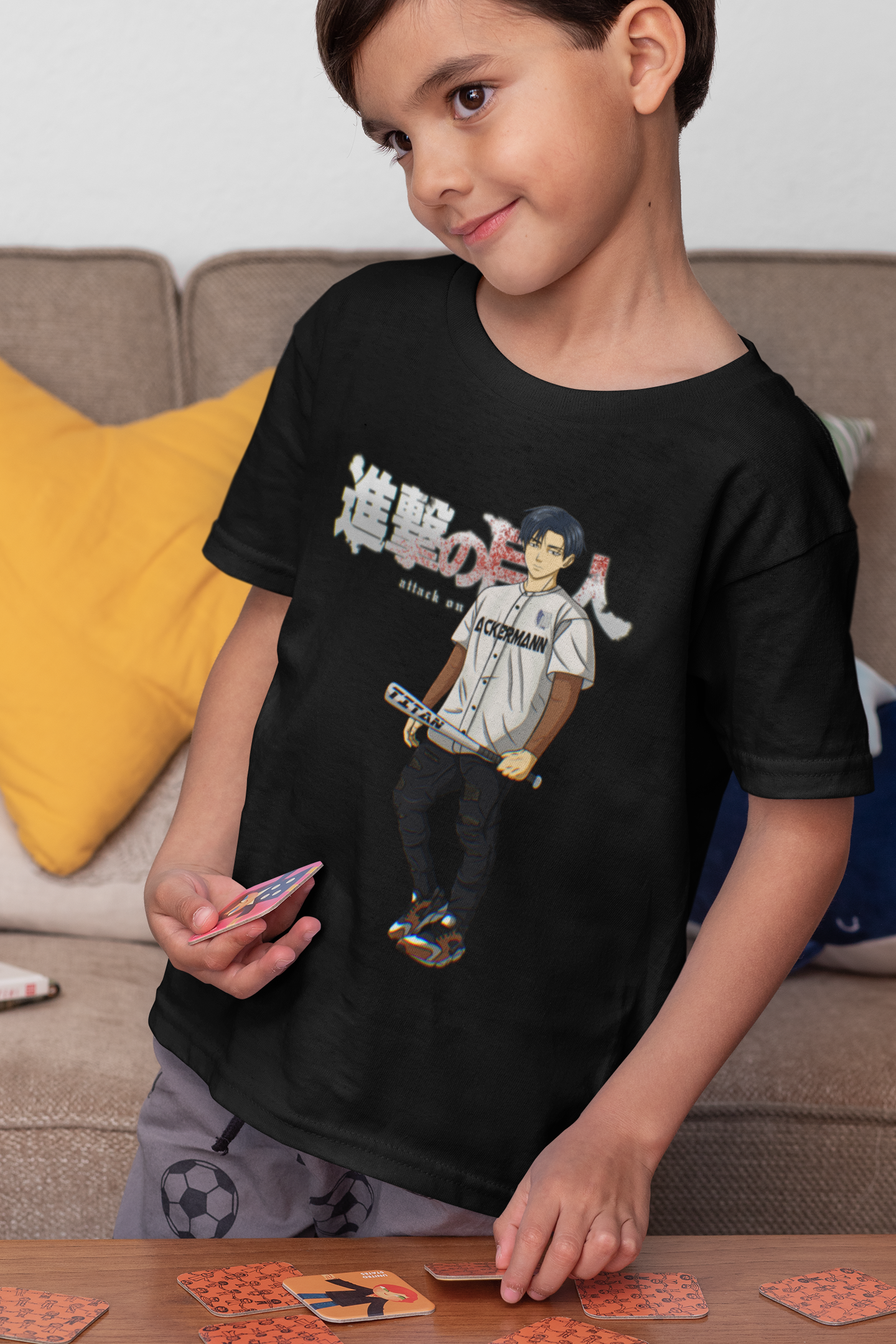 T Shirt SNK Enfant Livai*