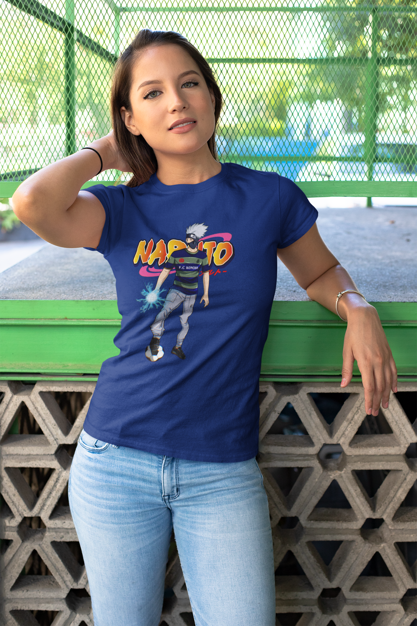 T Shirt Naruto Femme Kakashi