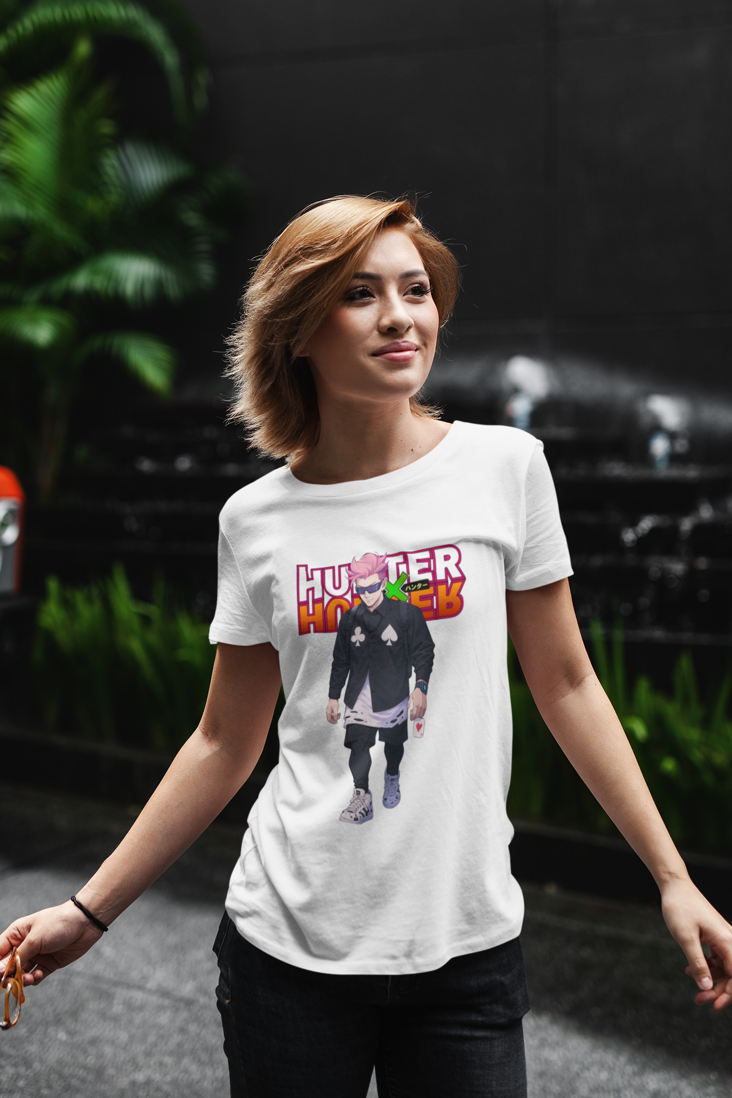 T Shirt Hunter X Hunter Femme Hisoka