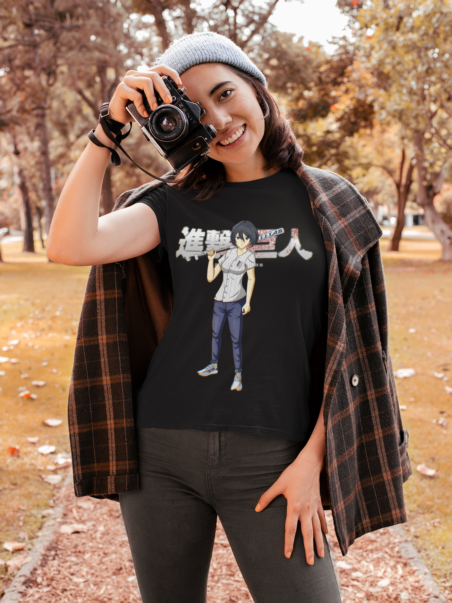 T Shirt SNK Femme Mikasa