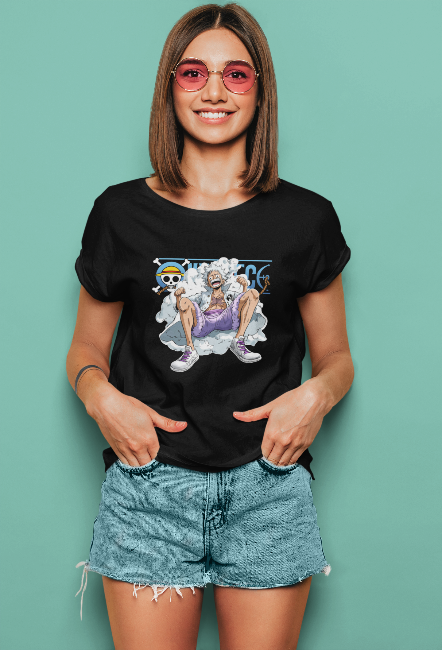 T Shirt One Piece Femme Gear 5