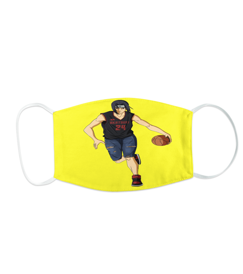 Masque Naruto Itachi Basketball jaune