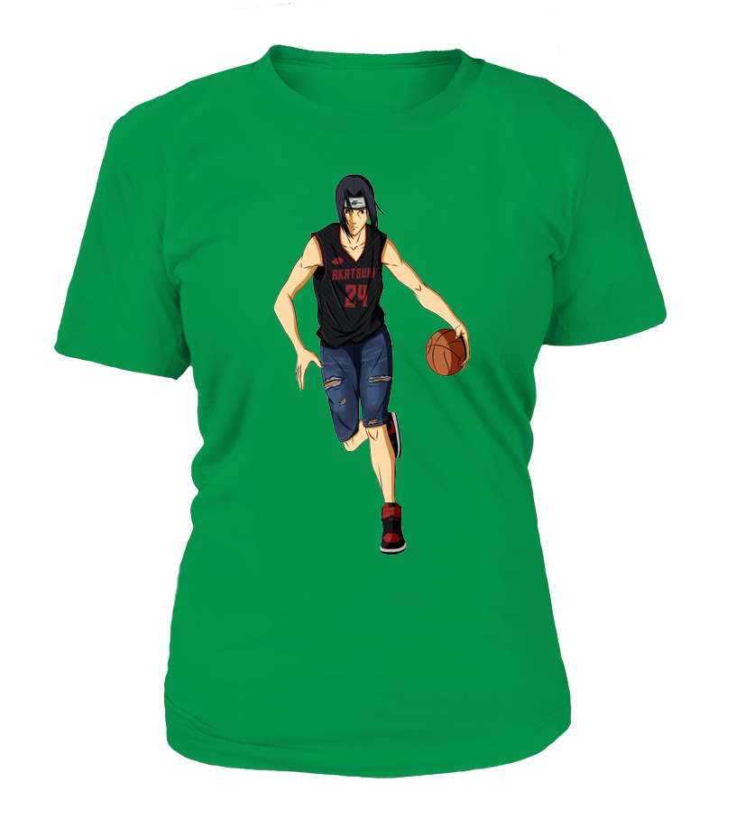 T-Shirt Naruto Femme Itachi Basketball