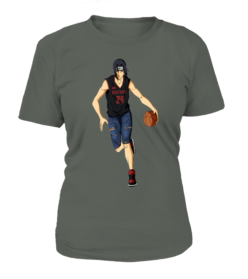 T-Shirt Naruto Femme Itachi Basketball