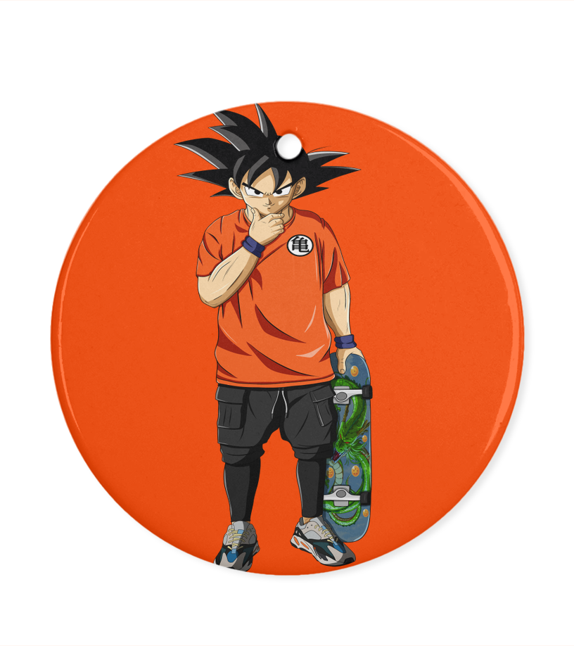 Ornement Dragon Ball Rond Sangoku Skateur