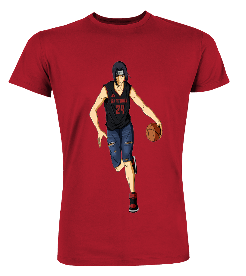 T-Shirt Naruto Haute Gamme Itachi Basketball