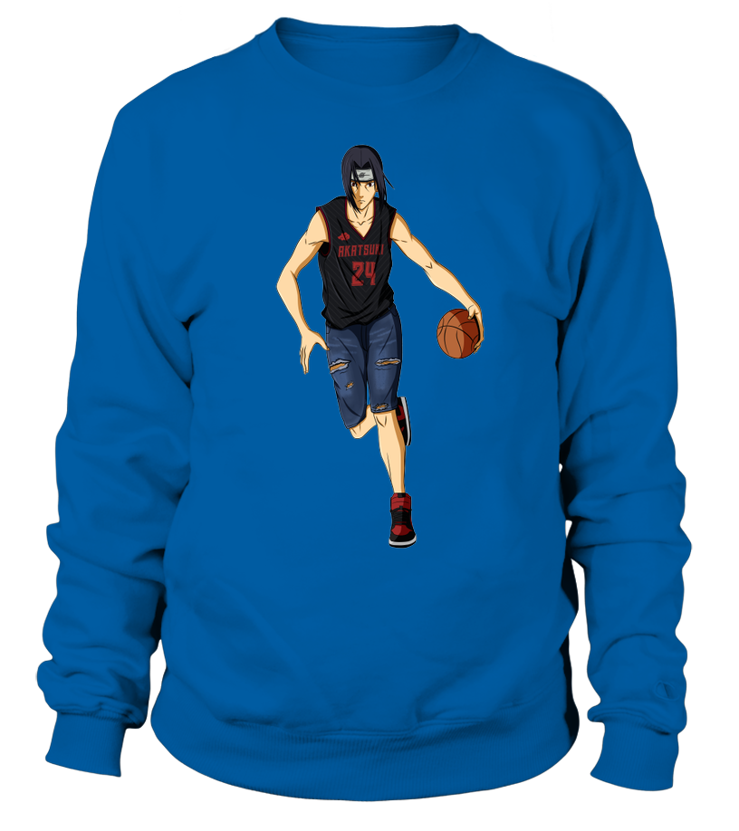 Pull Naruto Itachi Basketball bleu